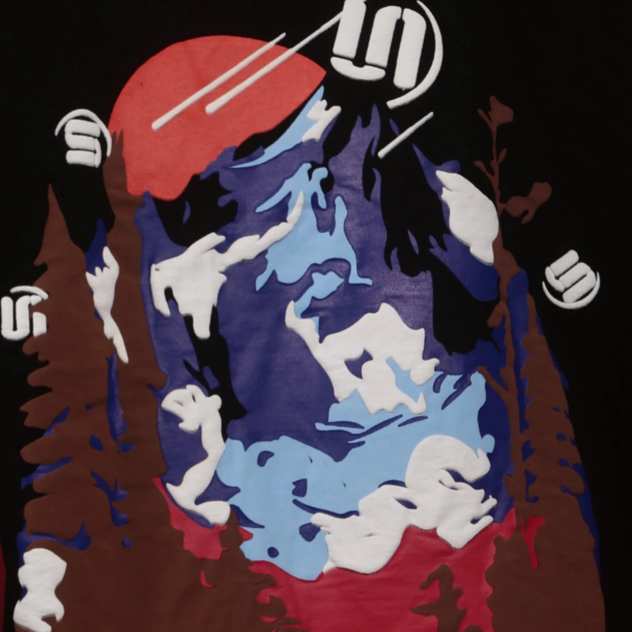 DAWNING MOUNTAIN OVERSIZED T - SHIRT - SULLITT