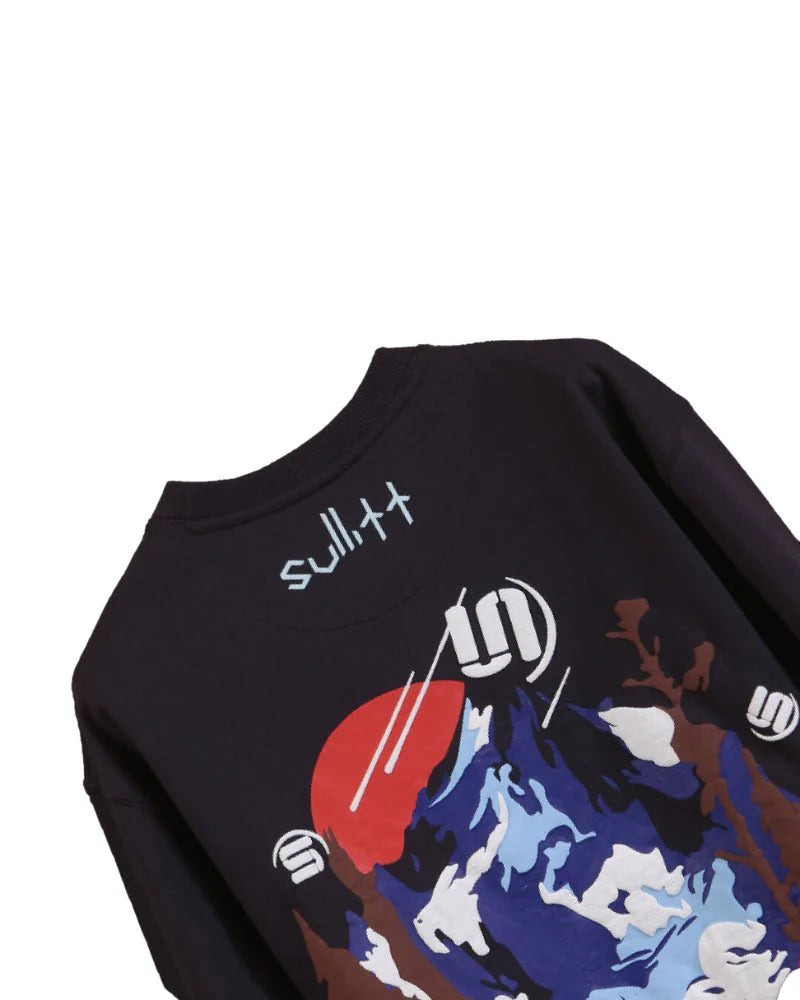 DAWNING MOUNTAIN OVERSIZED T - SHIRT - SULLITT