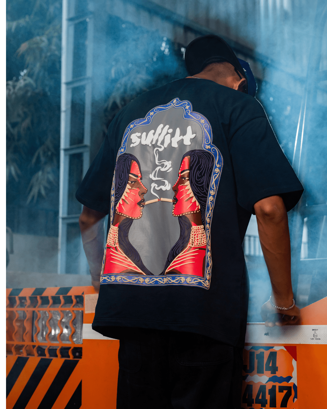 MIDNIGHT LADY SMOKE TEE - SULLITT