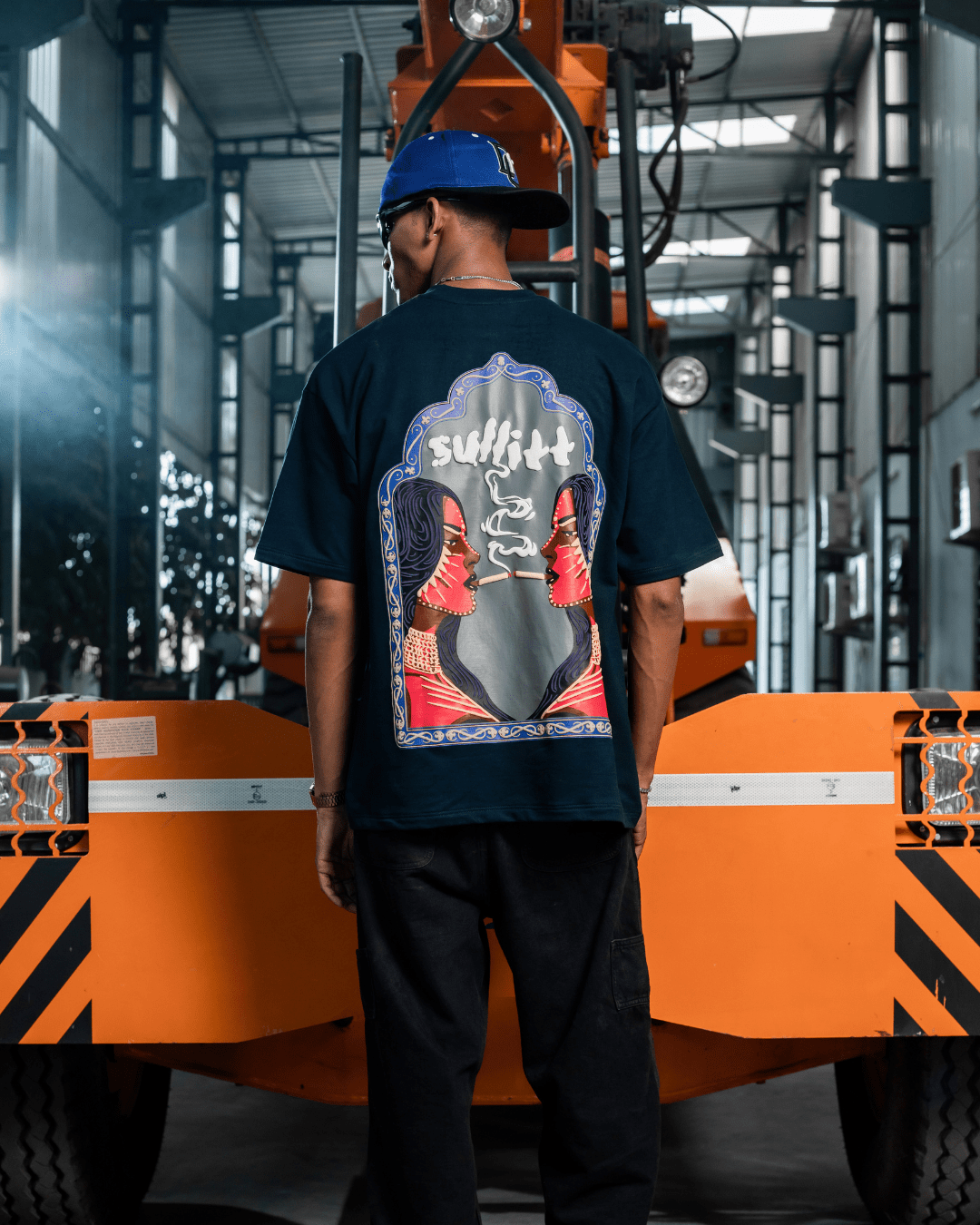 MIDNIGHT LADY SMOKE TEE - SULLITT