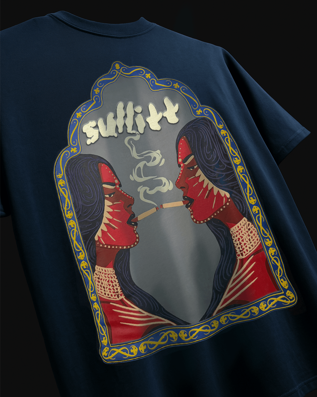 MIDNIGHT LADY SMOKE TEE - SULLITT