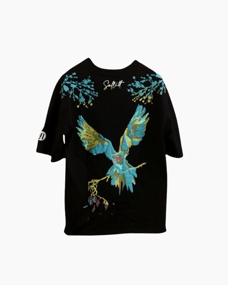VIVIDLY PARROT OVRSIZED T - SHIRT - SULLITT