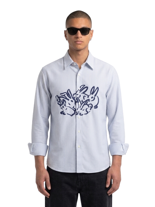 Blue Mirage Bunny Shirt