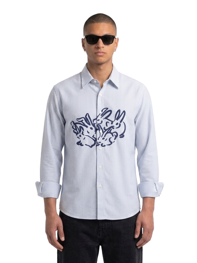 Blue Mirage Bunny Shirt