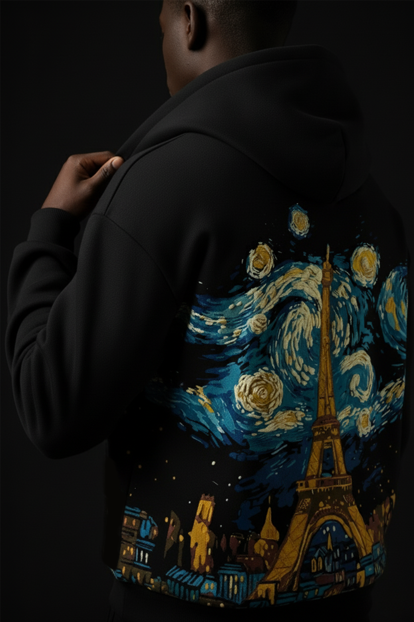 CITY OF NIGHTS BLACK HOODIE