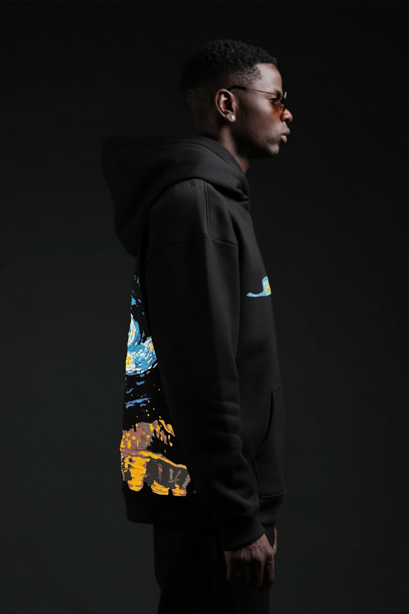 CITY OF NIGHTS BLACK HOODIE