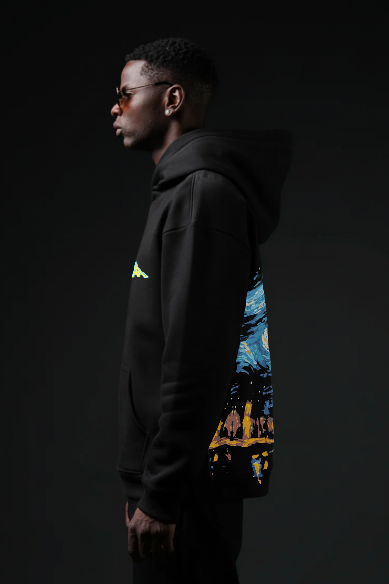 CITY OF NIGHTS BLACK HOODIE