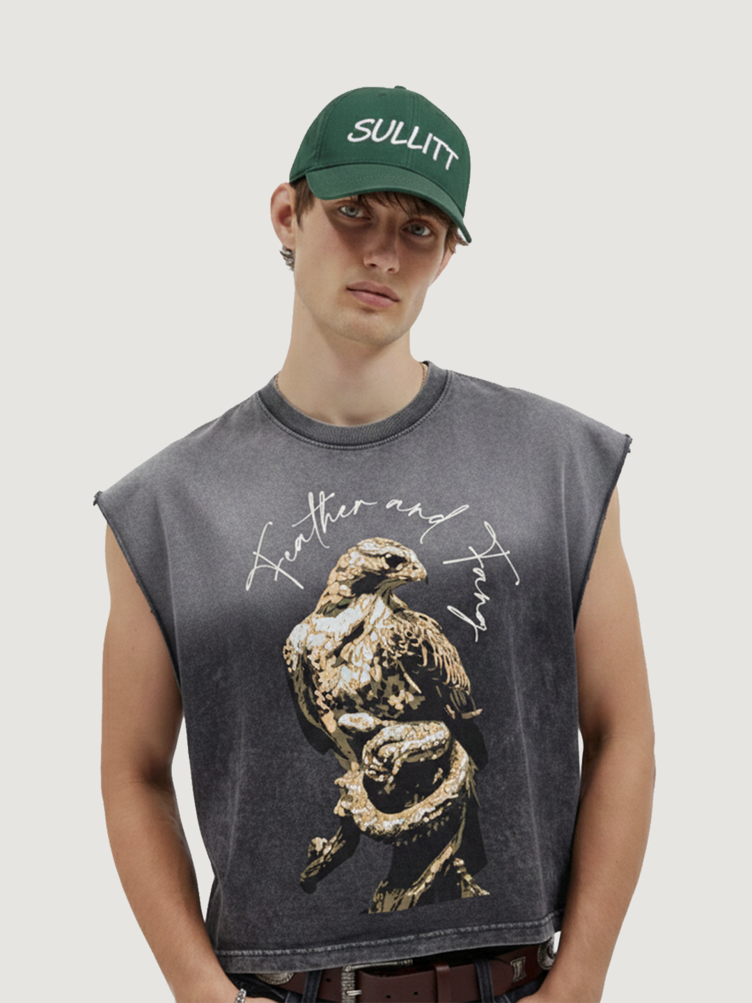 Death Scavenger Acid Wash Tank Top