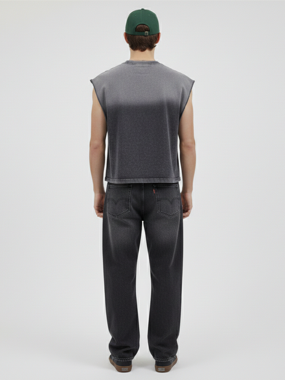 Death Scavenger Acid Wash Tank Top