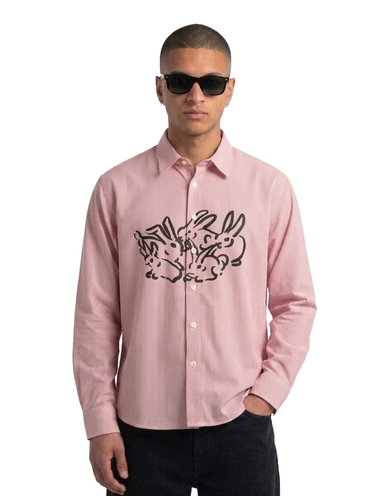 Red Mirage Bunny Shirt