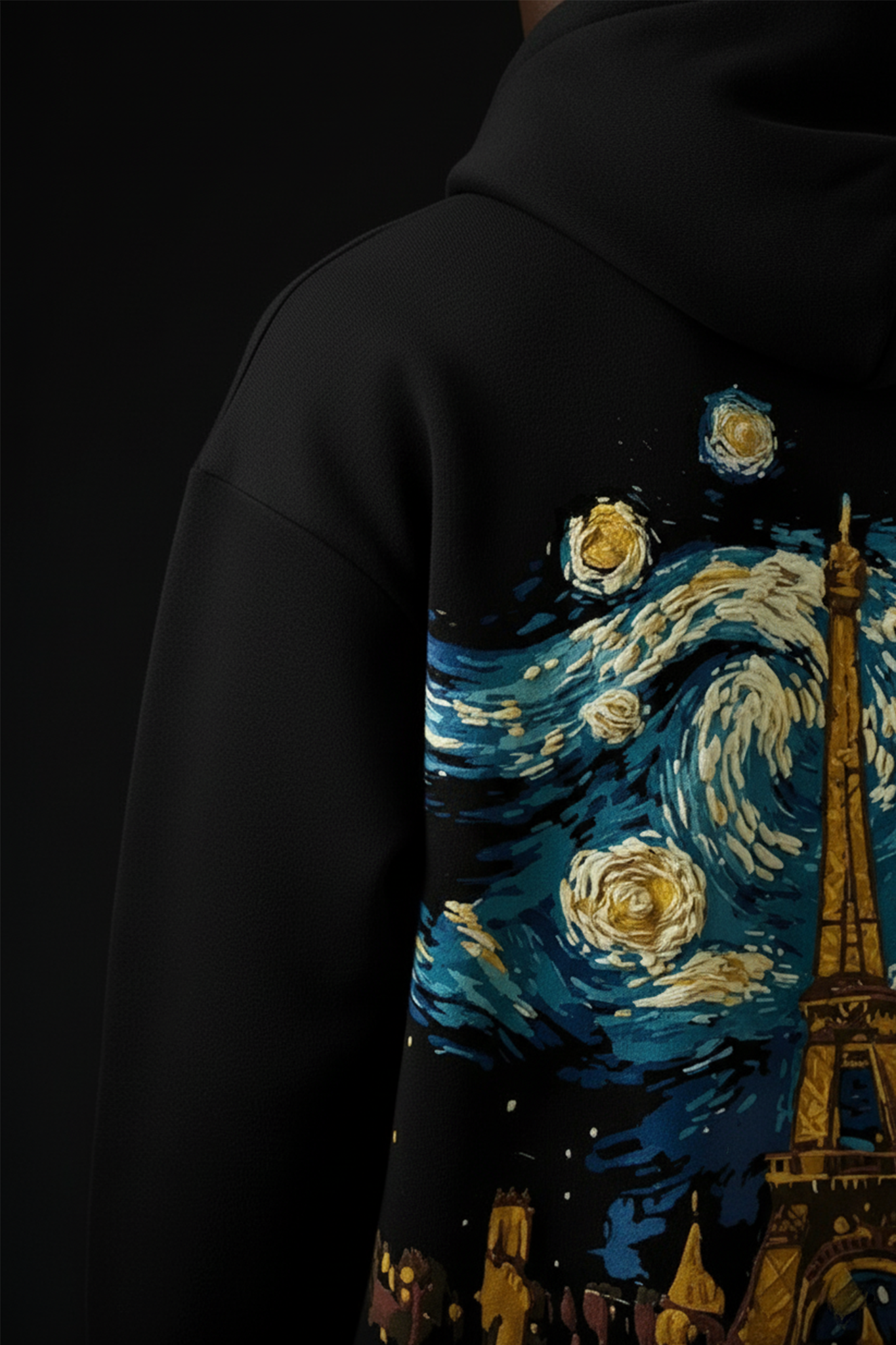 CITY OF NIGHTS BLACK HOODIE