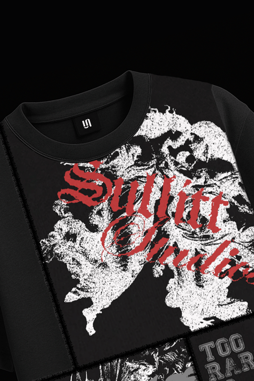 ANGEL GREY PATCH TEE - SULLITT