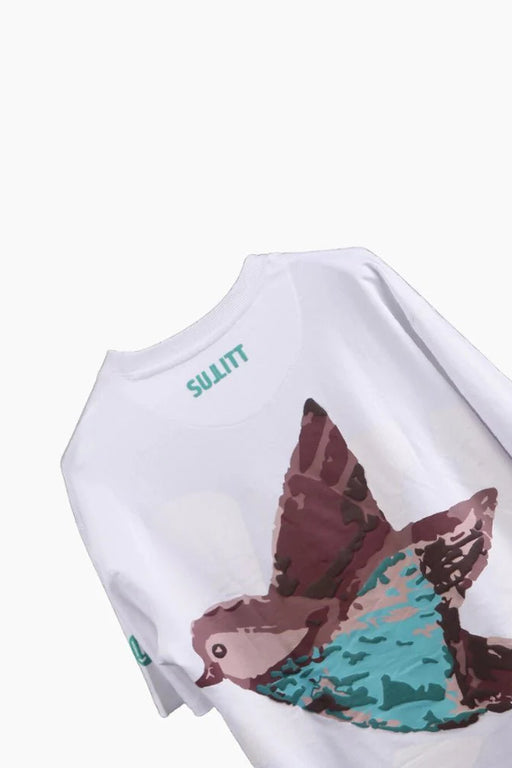 FEATHERED FRIEND OVERSIZED T - SHIRT - SULLITT