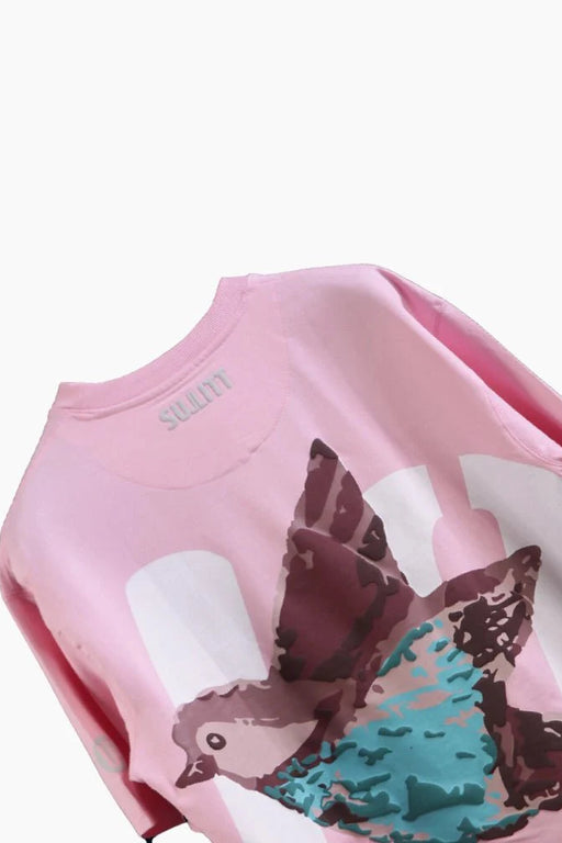 FEATHERED FRIEND OVERSIZED T - SHIRT - SULLITT