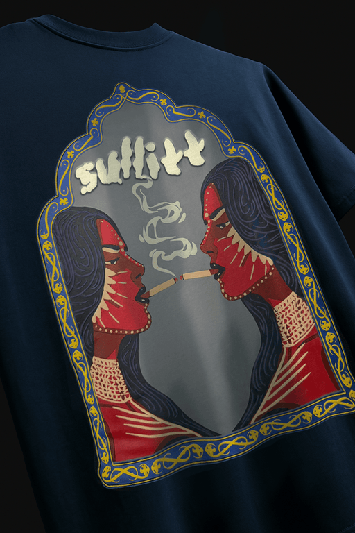 MIDNIGHT LADY SMOKE TEE - SULLITT