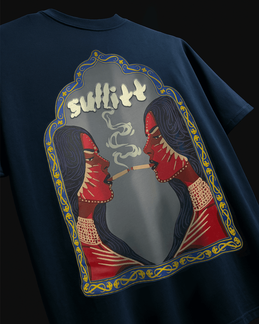 MIDNIGHT LADY SMOKE TEE - SULLITT