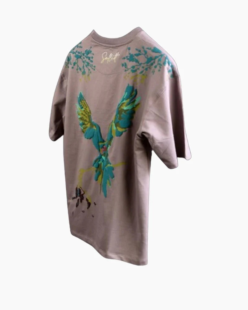 VIVIDLY PARROT OVRSIZED T - SHIRT - SULLITT